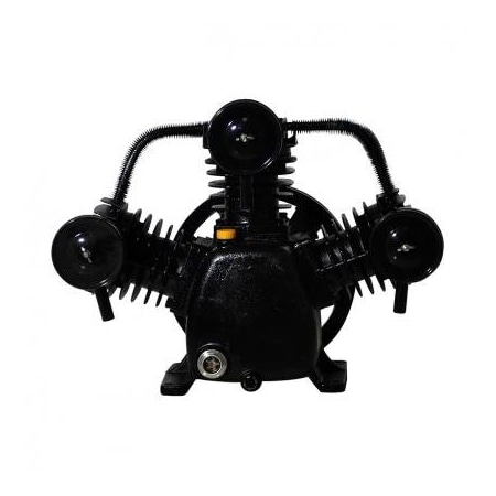 Mega Compressor Air Compressor Replacement Pump 4-5HP Hi Flow Head Unload 25CFM, 40PSI 0201-T65